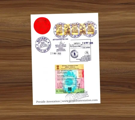 Apostille certificate